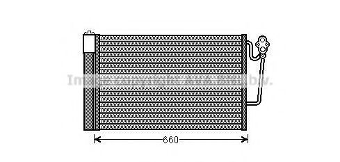 AVA BMW Радіатор кондиціонера (конденсатор) Mini Cooper, One, Clubman, Countryman, Paceman  арт. BWA5363D