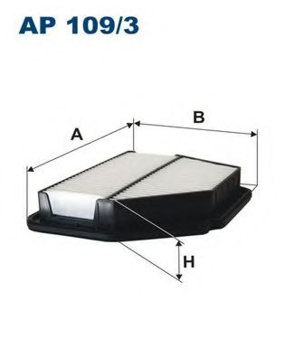 FILTRON фільтр повітря Opel Antara,Chevrolet Captiva (284*228*49)  арт. AP1093
