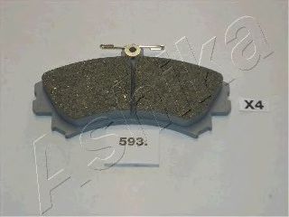 Гальмівні колодки перед. Mitsubishi Colt/Volvo S40/V40 1.1-2.0 i/TD 95- (TRW)  арт. 5005593