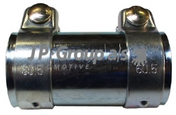 JP GROUP VW зєднувач труб 56/60x125 mm VW Peugeot Expert 96- VOLKSWAGEN арт. 1121401200