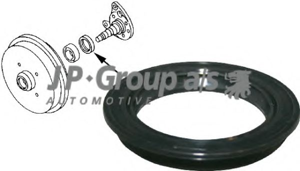 Сальник підшипника маточини Golf II/III/Passat B3/B4/Audi 100  арт. 1151250200