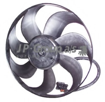 Вентилятор охолодження Golf IV/Octavia (345mm/100/60W/+AC)  арт. 1199101300