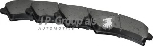 JP GROUP RENAULT гальмівні колодки передн.Master 98-Opel Movano 98-  арт. 1263603610