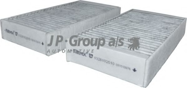 JP GROUP фільтр повітр. салону вугілля! (2шт) DB ML,GL 164, R 251  арт. 1328102510
