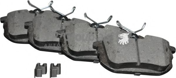 JP GROUP MITSUBISHI гальмівні колодки задн.Carisma, Spase Star 00- VOLVO 1,6-2,0 S40/V40 97-  арт. 6163700110