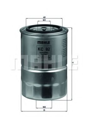 Фильтр топливный  арт. KC82D