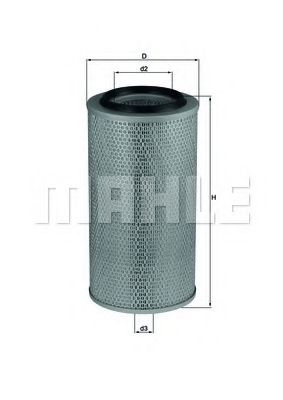 Фильтр воздушный  арт. LX265