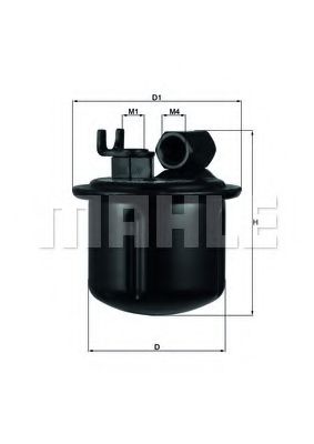 a_Фільтр паливний Mahle Honda, Rover, знято з виробництва  арт. KL183