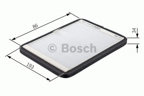 Фильтр салонный Bosch  арт. 1987432060