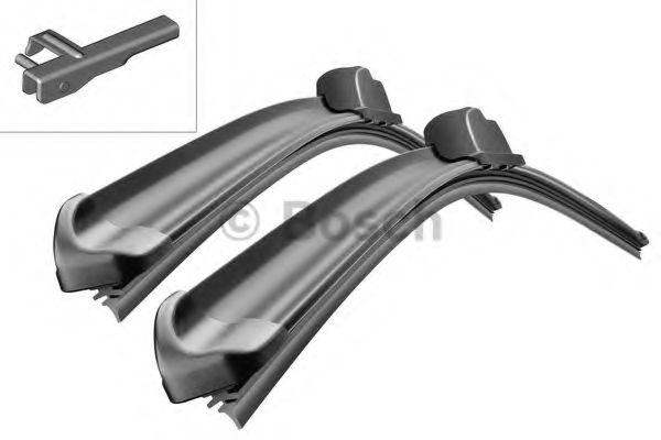 Комплект склоочисників BOSCH / безкаркасні / 650 • 650 мм. /  арт. 3397118948