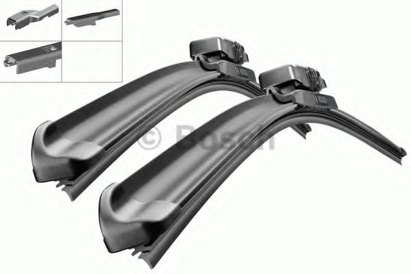 Комплект склоочисників BOSCH / безкаркасні / 650 • 380 мм. /  арт. 3397007466
