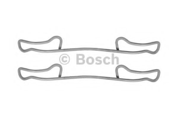 BOSCH К-т установчий задніх гальм. колодок DB Sprinter -06  арт. 1987474365