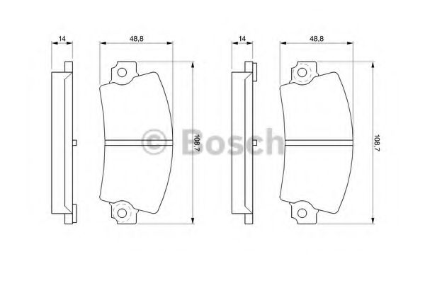 a_Колодки гальмівні дискові RENAULT Espace -01  арт. 0986463490