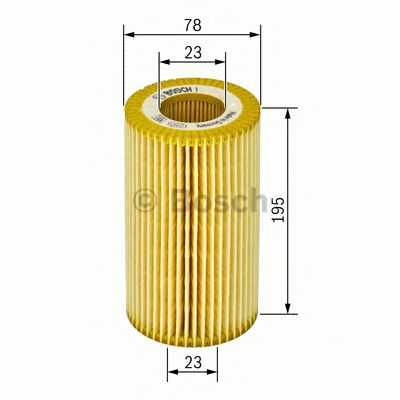 1457429646 BOSCH Фільтр оливи P9646  арт. 1457429646