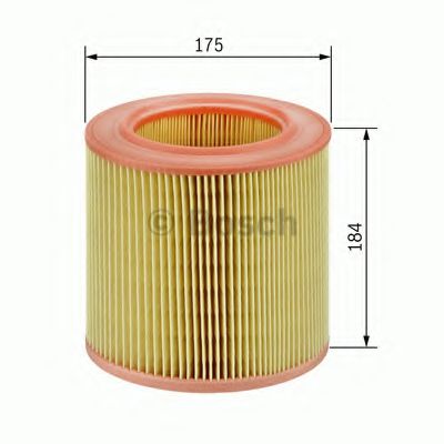 BOSCH фільтр повітря NISSAN Cabstar 06-  арт. F026400183