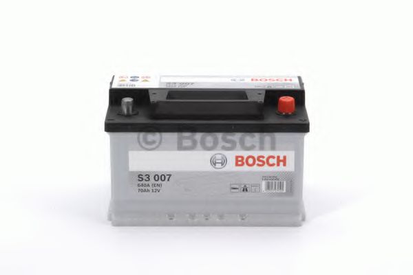 Акумулятор 70Ah-12v BOSCH (S3007) (278x175x175),R,EN640  арт. 0092S30070