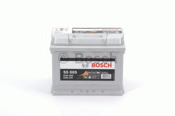 BOSCH S5 Акумулятор 63А-год / 610A /175*190*242/ 14,849кг (виводи -+)  арт. 0092S50050