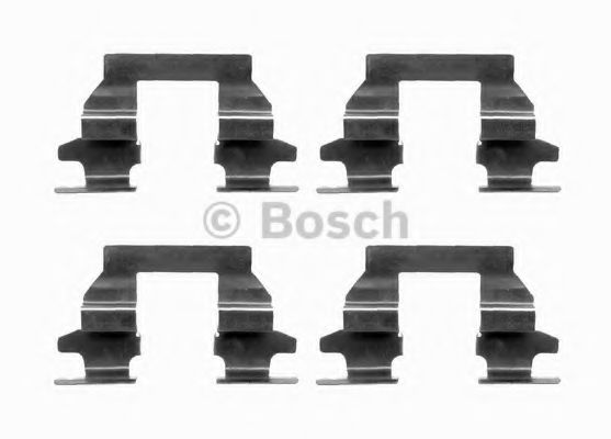 BOSCH К-т. установки гальм. колод. NISSAN QASHQAI 07-  арт. 1987474655