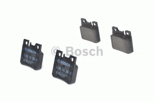 Колодки тормозные BREMSI арт. 0986490260