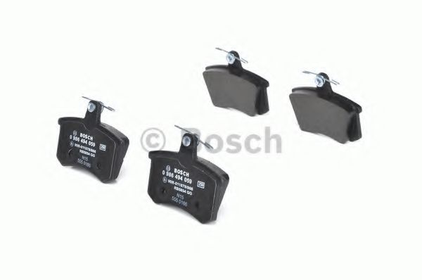 Тормозные колодки Bosch MEYLE арт. 0986494059