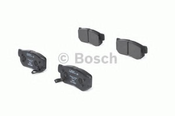 0986494417 BOSCH Гальмівні колодки до дисків BREMBO арт. 0986494417