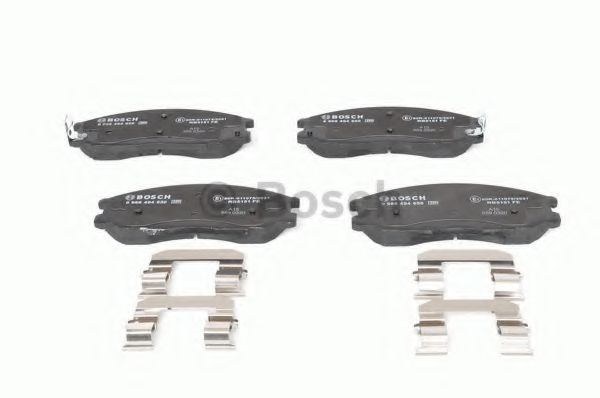 0986494650 BOSCH Гальмівні колодки до дисків  арт. 0986494650