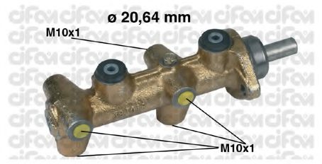 CIFAM VW Головний гальмівний циліндр D20,64 mm GOLF-83 POLO -85 PASS. (БЕHЗ.) -80 [-]  арт. 202040