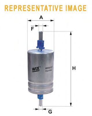 Фильтр топливный  арт. WF8412