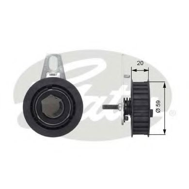 Ролик Gates  арт. T43108