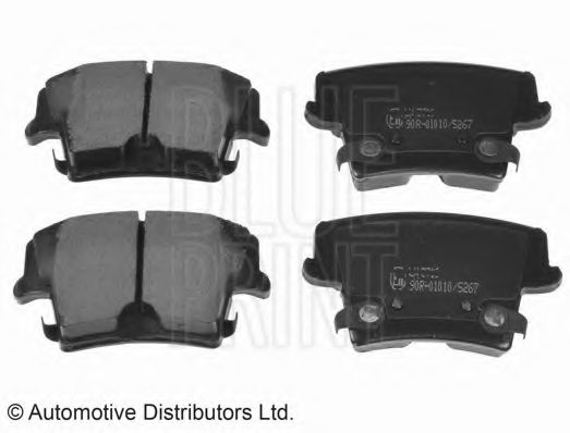 BLUE PRINT  гальмівні колодки задн. CHRYSLER 300C  арт. ADA104205