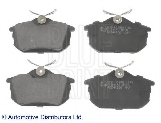 BLUE PRINT MITSUBISHI гальмівні колодки задн.Carisma, Spase Star 00- VOLVO 1,6-2,0 S40/V40 97-  арт. ADC44266