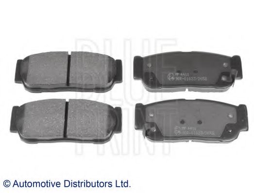 BLUE PRINT SSANGYONG гальмівні колодки задн.Kyron,Kia Sorento 02-  арт. ADG042111