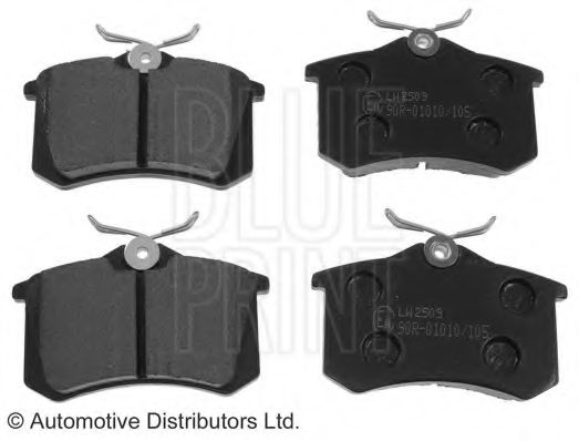 BLUE PRINT VW колодки гальм.задн.Golf,Vento 1,8/2,0GTI2,8VR6 -92 ABS арт. ADR164201