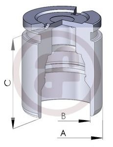 Поршень супорта зад A6/PASSAT (42,8х51мм) 94-05  арт. D025126