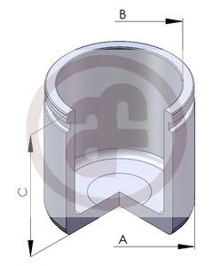 Поршень супорта перед Jumpy/Scudo 00-06 /Megane I/Scenic II 60x53,15  арт. D02576