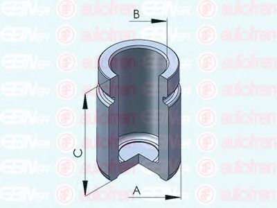 Поршень супорта зад C-MAX/FOCUS/ACCORD (38-45,97мм) 03-12  арт. D025332
