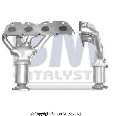 Каталізатор EURO 4 SEAT ALTEA, ALTEA XL, CORDOBA, IBIZA III, IBIZA IV, IBIZA IV SC, LEON, TOLEDO III  SKODA FABIA I, FABIA II, OCTAVIA II, ROOMSTER, ROOMSTER PRAKTIK 1.4/1.4LPG 06.04-05.15  арт. BM91588H