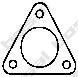 Прокладка випускної системи AUDI 100 C2, 100 C3, 80 B1, 80 B2, A4 B5, COUPE B2  LADA NOVA  VW GOLF I, JETTA I, PASSAT B1, PASSAT B2, PASSAT B5, SANTANA, SCIROCCO 1.2-2.0D 04.74-04.12  арт. 256206