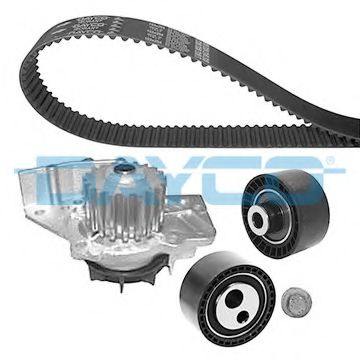DAYCO К-т ГРМ (ремінь+2 ролика+помпа+кріплення)  Citroen Jumpy, Jumper 2.0HDI  арт. KTBWP1970
