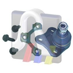 Шаровая опора правая FEBIBILSTEIN арт. 9300955156