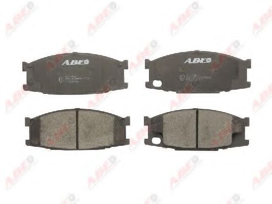Комплект гальмівних колодок передн , MITSUBISHI CANTER (FE5, FE6) VI 2.8D/3.0D/3.3D 07.86-  арт. C15038ABE