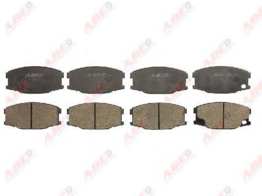 Комплект гальмівних колодок передн , MITSUBISHI CANTER (FE5, FE6) VI 3.0D/3.9D 08.96-  арт. C15039ABE