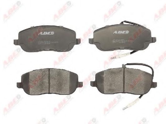 Комплект гальмівних колодок передн , CITROEN C8, JUMPY I, JUMPY II  FIAT SCUDO, ULYSSE  LANCIA PHEDRA  PEUGEOT 807, EXPERT 1.6-3.0 10.95-  арт. C1C043ABE