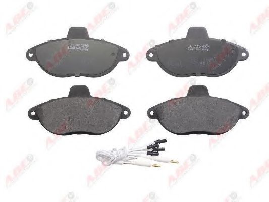 Комплект гальмівних колодок передн , CITROEN EVASION, JUMPY I  FIAT SCUDO, ULYSSE  PEUGEOT 806, EXPERT 1.6-2.0D 07.95-12.06  арт. C1F031ABE