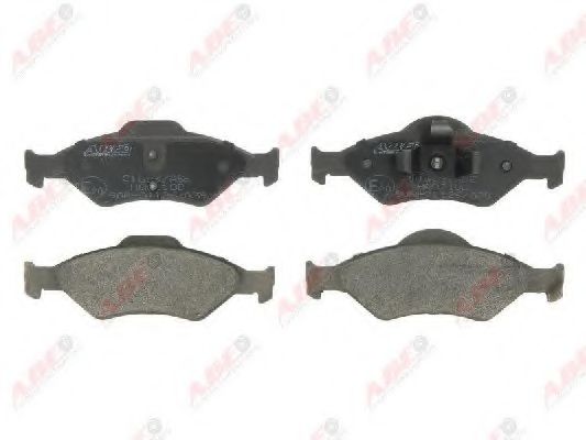 Комплект гальмівних колодок передн , FORD COURIER, FIESTA IV, FIESTA/HATCHBACK, FIESTA/MINIVAN, KA  MAZDA 121 III, 121 III/HATCHBACK 1.0-1.8D 08.95-11.08  арт. C1G037ABE