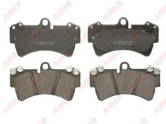 Комплект гальмівних колодок передн , AUDI Q7  PORSCHE CAYENNE  VW TOUAREG 2.5D-6.0D 09.02-08.15  арт. C1W047ABE