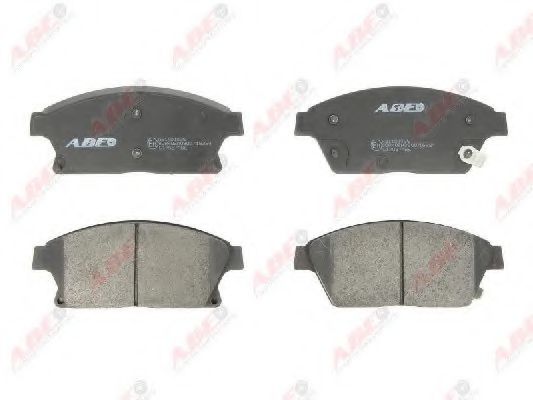 Комплект гальмівних колодок передн , BUICK ENCORE  CADILLAC ATS  CHEVROLET CRUZE, ORLANDO, TRAX, VOLT  DAIHATSU CHARADE VIII  OPEL AMPERA, ASTRA J, ASTRA J GTC, ASTRA J/HATCHBACK 1.33-2.0D 05.09-  арт. C1X037ABE