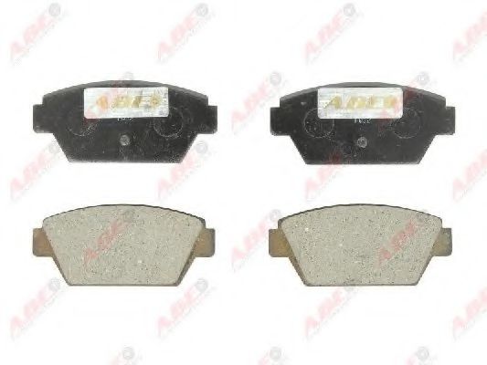 Комплект гальмівних колодок задн , ISUZU MIDI  MITSUBISHI COLT II, COLT III, ECLIPSE I, ECLIPSE II, GALANT V, GALANT VI, GALANT VII, LANCER III, LANCER IV, LANCER V, MIRAGE IV 1.0-2.4 01.74-10.03  арт. C25000ABE