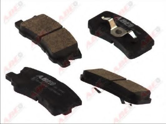 Комплект гальмівних колодок задн , CHRYSLER 200, SEBRING  CITROEN C4 AIRCROSS, C-CROSSER, C-CROSSER ENTERPRISE  DODGE AVENGER, CALIBER  JEEP COMPASS, PATRIOT  LANCIA FLAVIA 1.6-3.8 11.86-  арт. C25010ABE