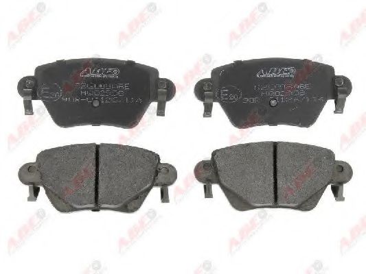 Комплект гальмівних колодок задн , ALFA ROMEO 159  FORD COUGAR, MONDEO III  JAGUAR S-TYPE II, X-TYPE I  RENAULT KANGOO, KANGOO EXPRESS 1.0-4.0 09.99-  арт. C2G008ABE